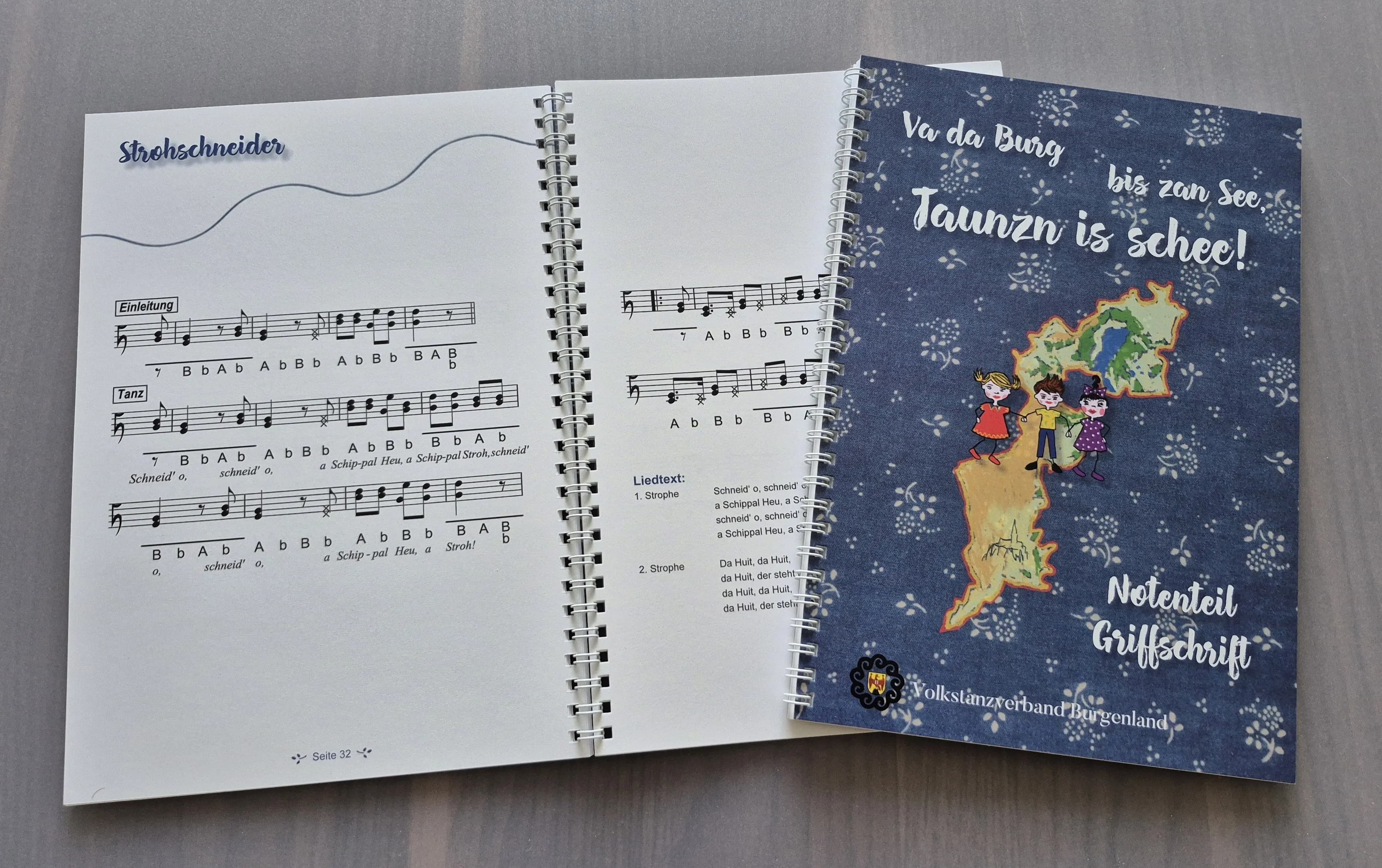 Griffschrift Kindertanzbuch