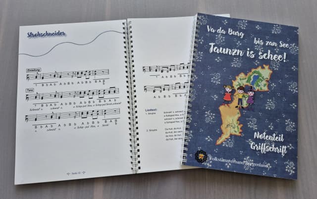 Griffschrift Kindertanzbuch